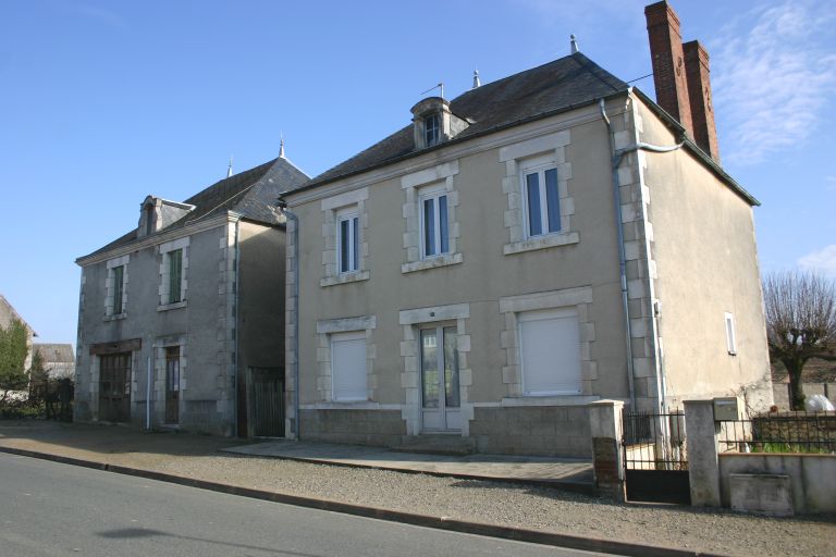 Maisons bourgeoises du début du 20e siècle, vue générale.