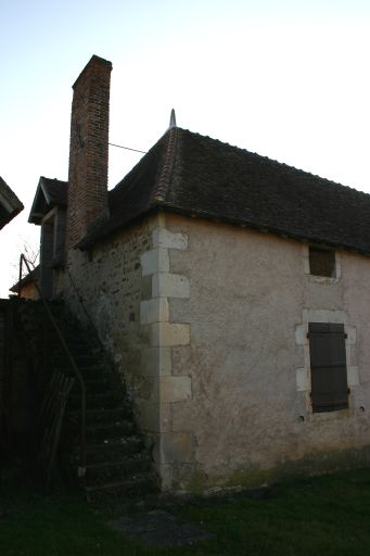 Pignon sud de la maison.