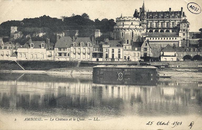 Vue d'ensemble vers l'amont.