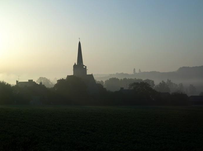 L'église : vue prise du sud.