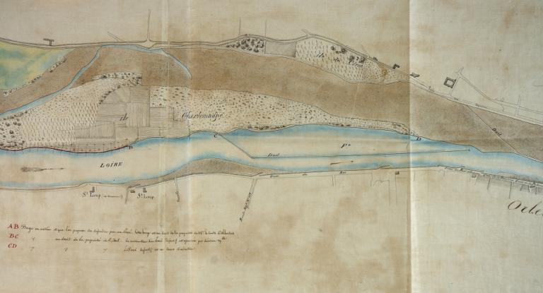 Les aménagements portuaires de la Loire : commune de Saint-Jean-le-Blanc (Loiret)