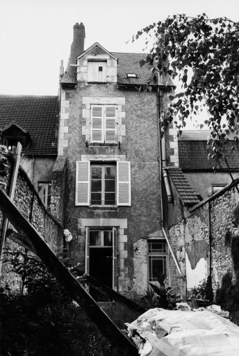 La façade postérieure avant les restaurations de 1979.