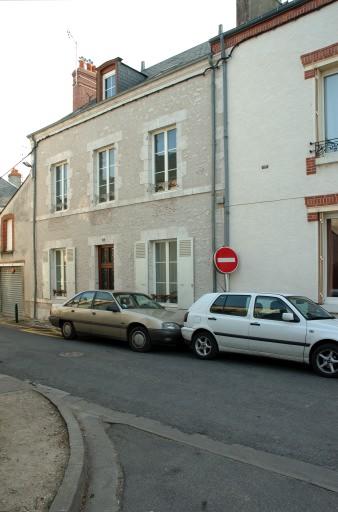 Façade de la maison sise 1, rue du Puits Manu.