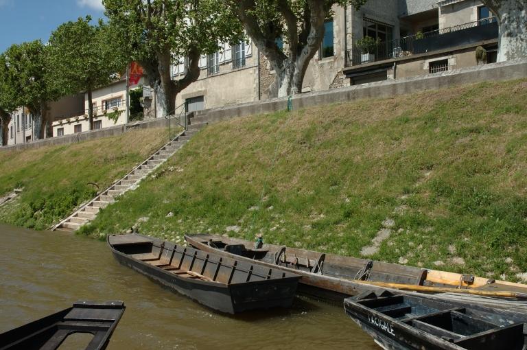 Perré de rive, quai Joffre (4).