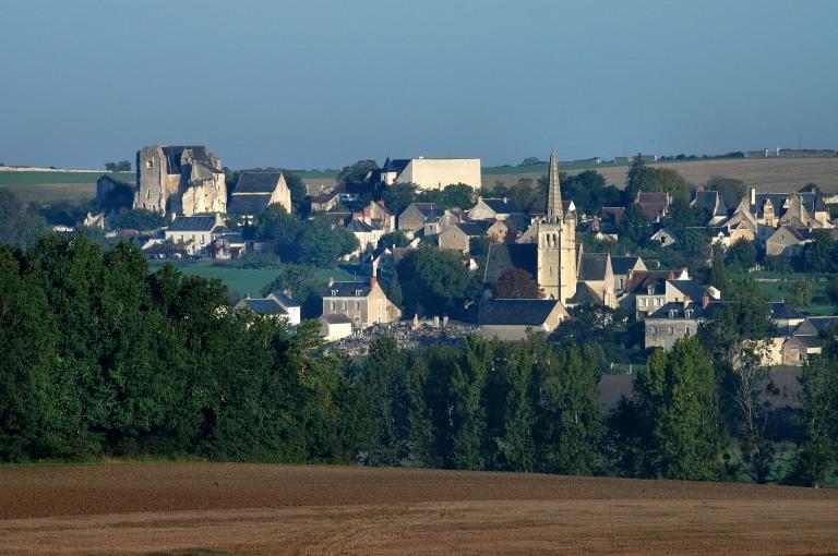 Vue générale au sud depuis Crouzilles.