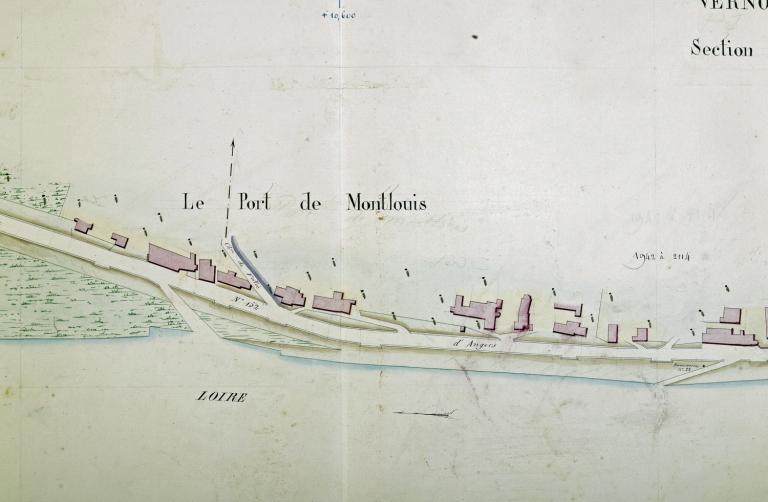 Vue d'ensemble vers l'amont.