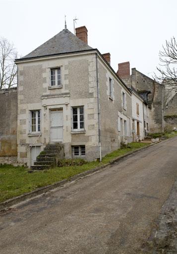 Maisons rue du Château, numéros 1 à 7.
