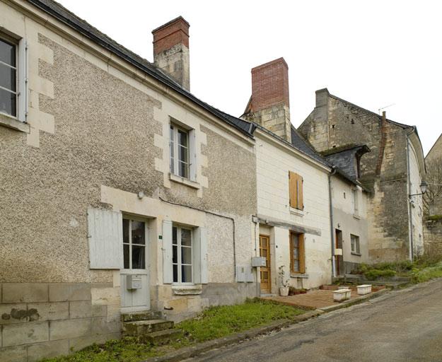 Maisons rue du Château, numéros 1 à 7.
