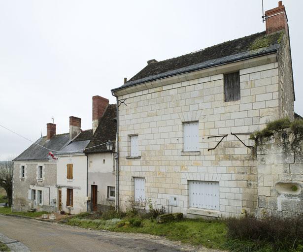 Maisons rue du Château, numéros 1 à 7.