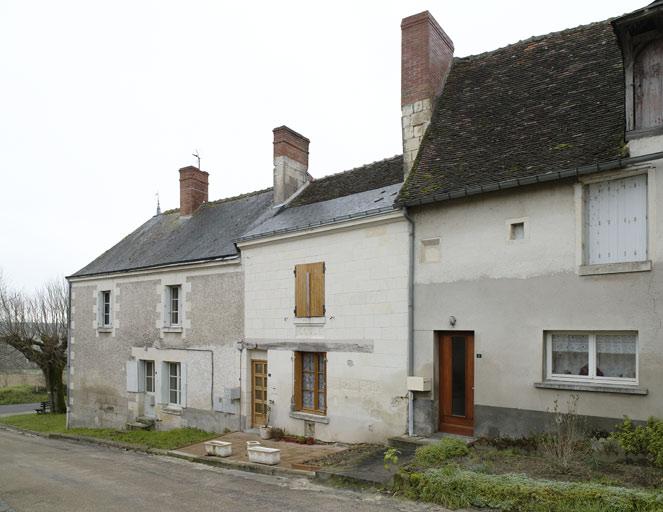 Maisons rue du Château, numéros 3 à 7.