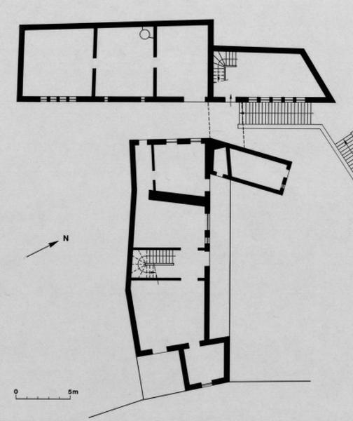 Plan du rez-de-chaussée.