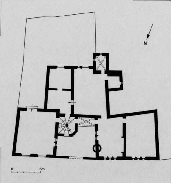 Plan du rez-de-chaussée.