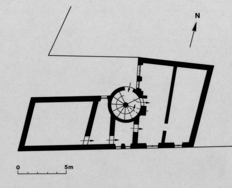 Plan de l'hôtel sous le règne de François 1er.