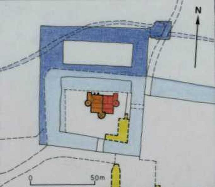 Plan de situation. Restitution parcellaire d'après l'ancien et le nouveau cadastre.