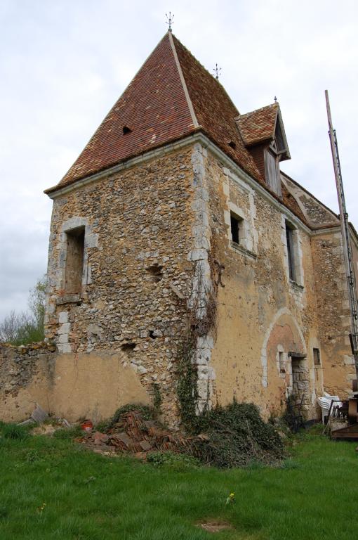 Corps de passage, vue de trois quarts depuis le sud-est.