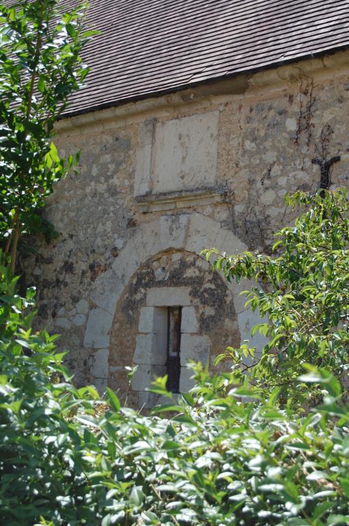 Bâtiment principal, élévation est, ancienne entrée.