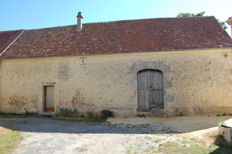 Grange, élévation ouest.