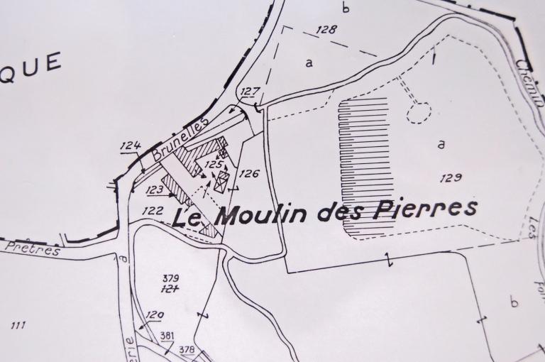 Extrait du cadastre de 1992, section C2.