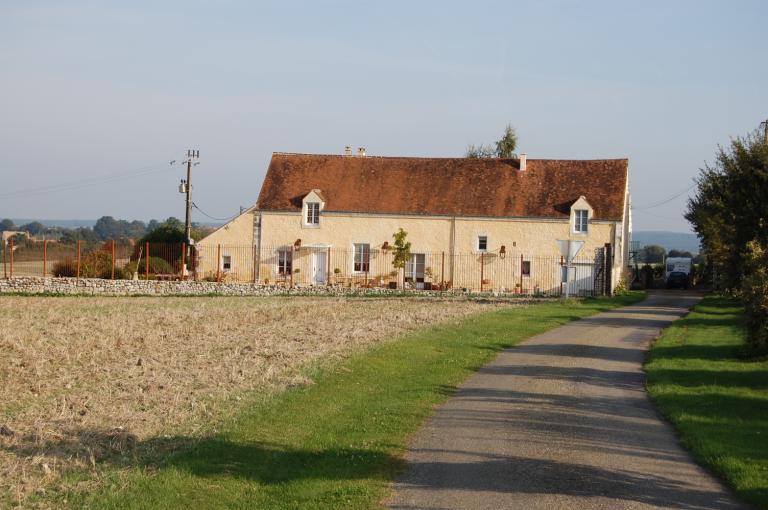 Vue générale du logis secondaire, depuis le sud.