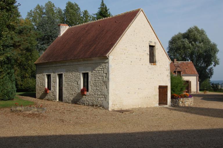 Vue générale du logis secondaire, depuis le sud.