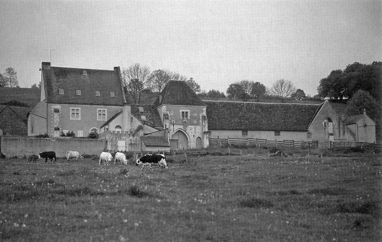 Vue d'ensemble depuis le nord (cliché Christophe Adde, années 1980).