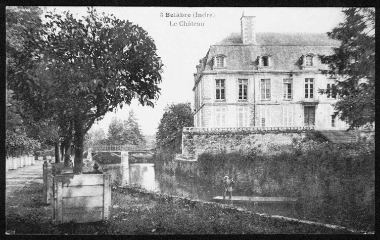 Le château, vers 1903.