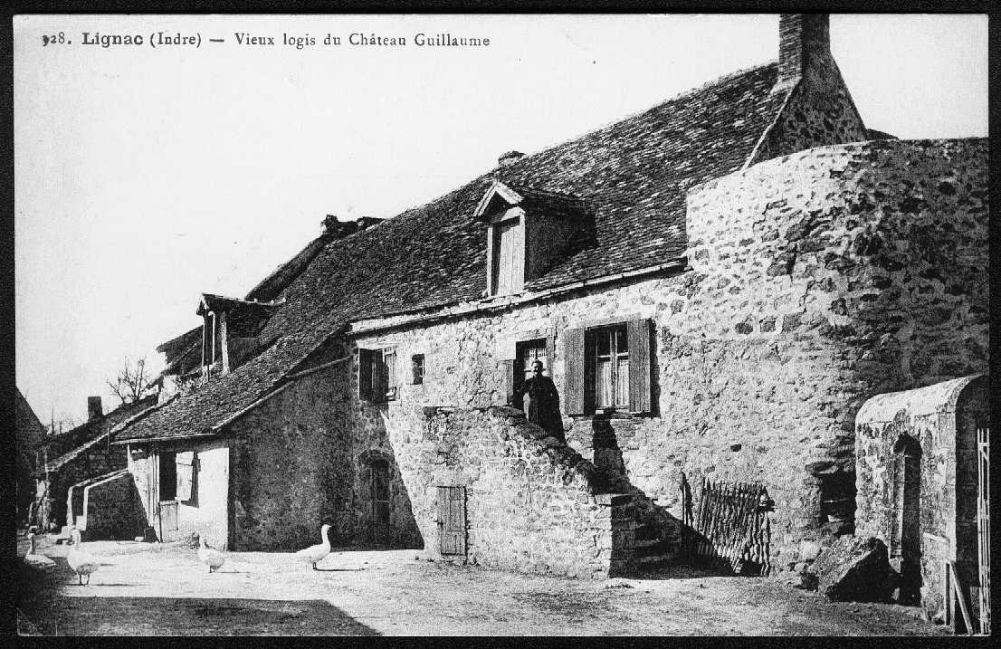 Château-Guillaume, une ferme vers 1910.