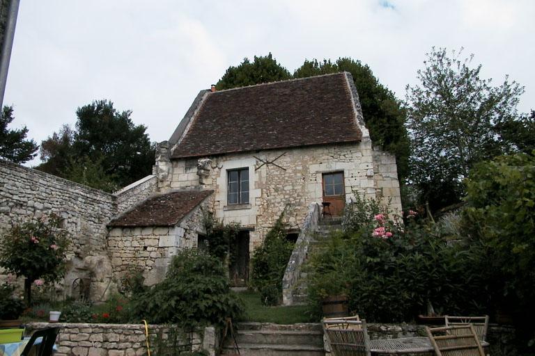 Façade antérieure de la maison dite la Hullinerie.
