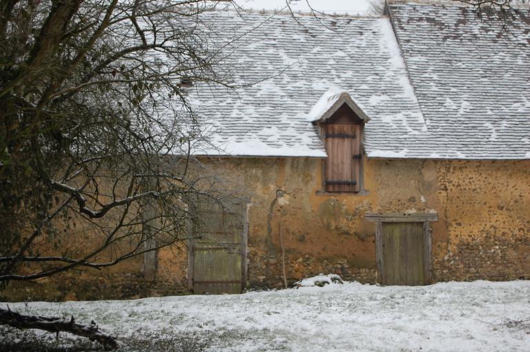 Bâtiment principal, partie dépendance, élévation nord-est.