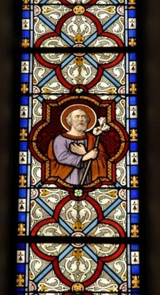 Verrière représentant saint Joseph