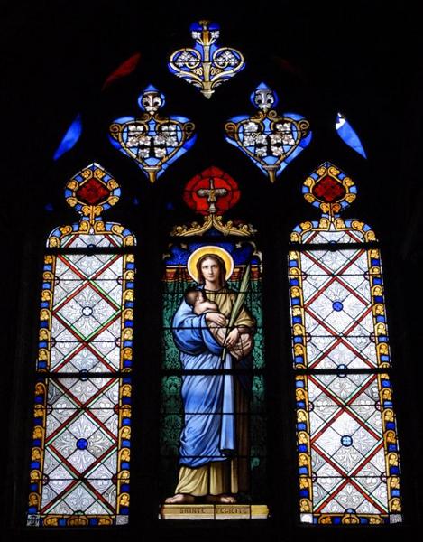 chapelle Notre-Dame, baie 1 : sainte Félicité.