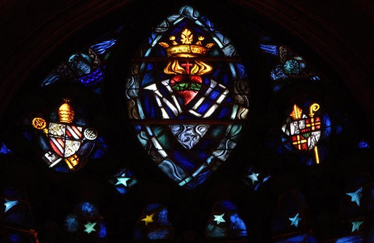 chapelle Notre-Dame, baie 0 (détail).