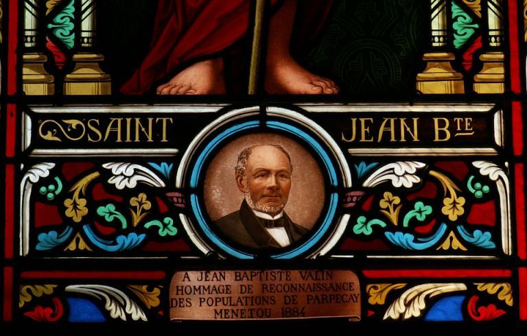 Verrière représentant saint Jean-Baptiste