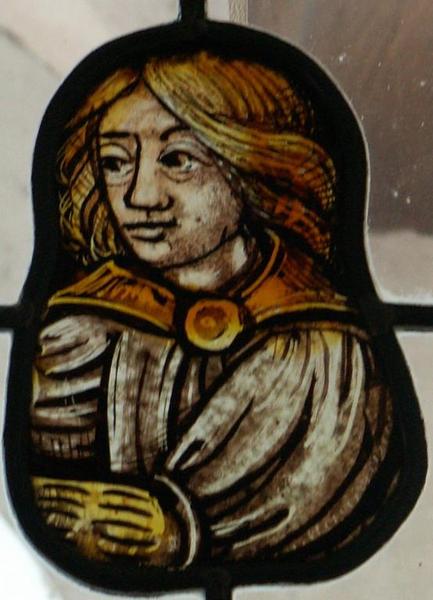 salon : verrière macédoine n°3 (détail).