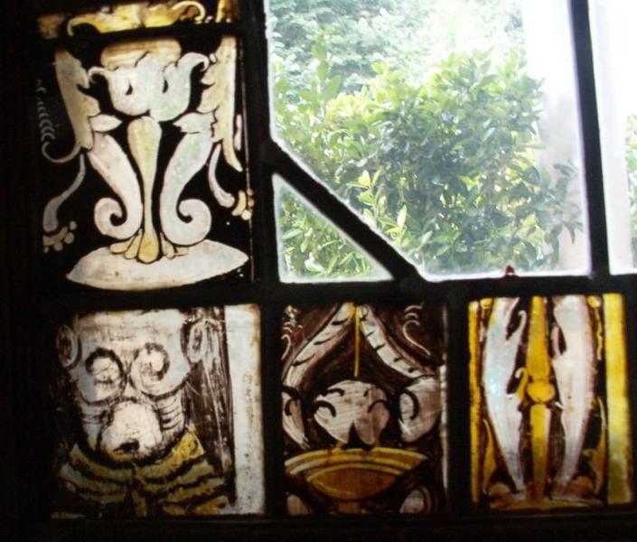 salon : verrière macédoine n°4 (détail).