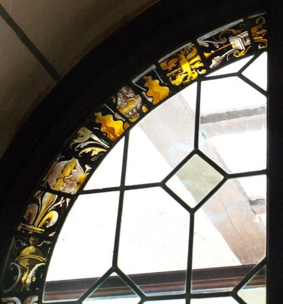 salon : verrière macédoine n°5 (détail).