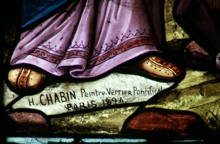 baie 0 : la Crucifixion (détail).