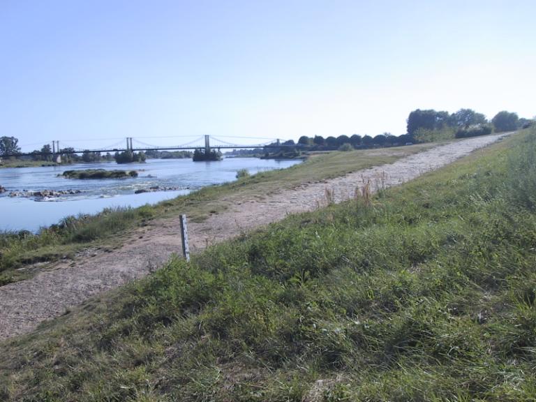Vue d'ensemble vers l'aval.