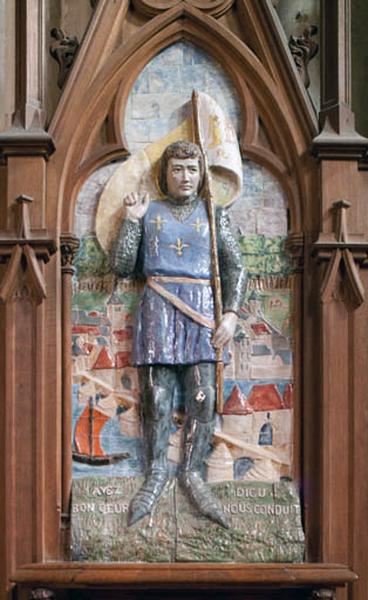 Relief : sainte Jeanne-d'Arc