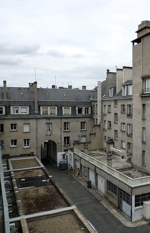 Façades postérieures. ; Façades postérieures nord-est.
