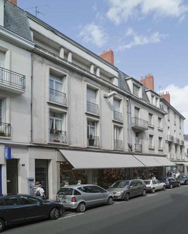 Immeuble (3 bis rue des Halles) ; Îlot M