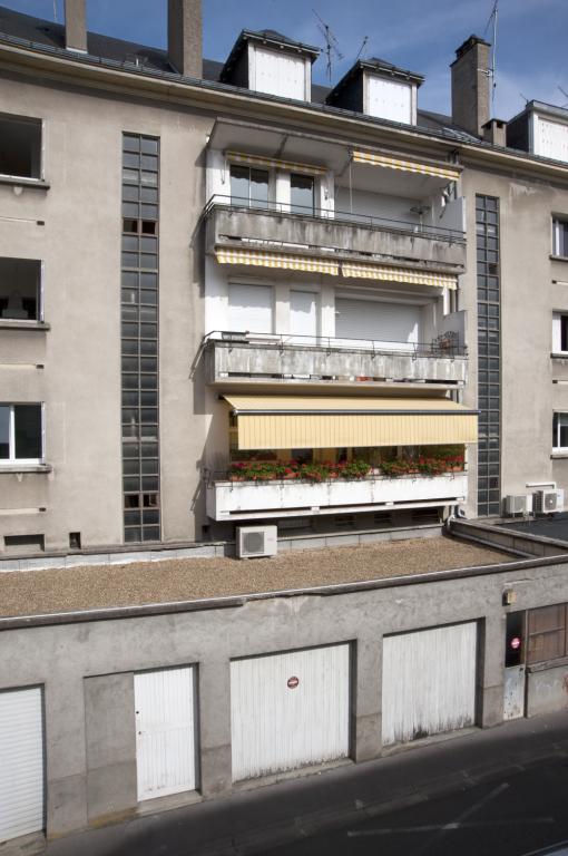 Façades postérieures de la rue Marceau.