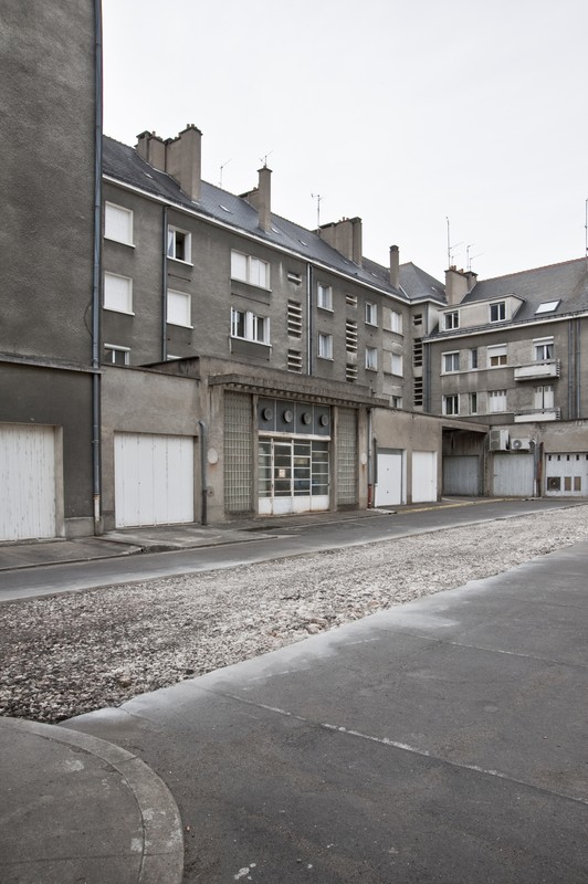 Façades postérieures ouest.
