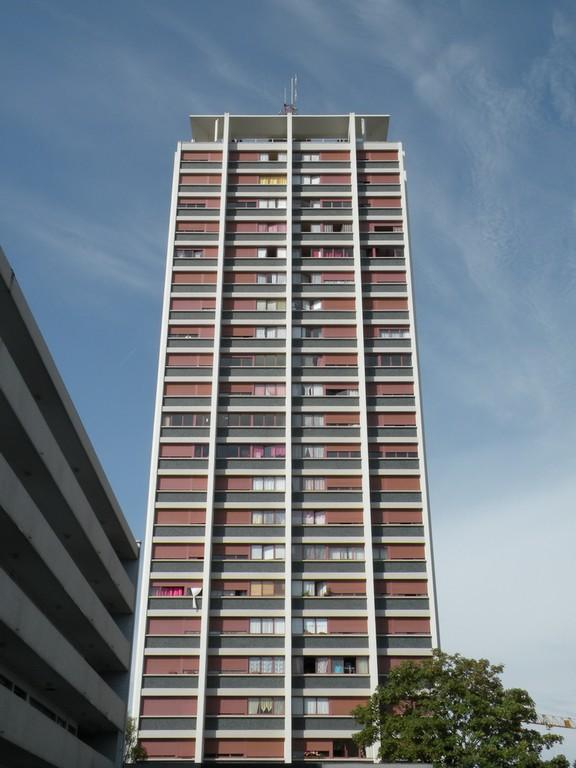 Vue de la façade Est.