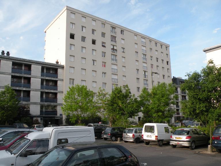 Vue de la façade nord.