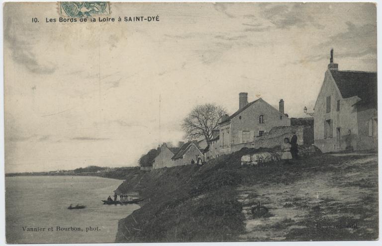 Les aménagements portuaires de la Loire : commune de Saint-Dyé-sur-Loire (Loir-et-Cher)