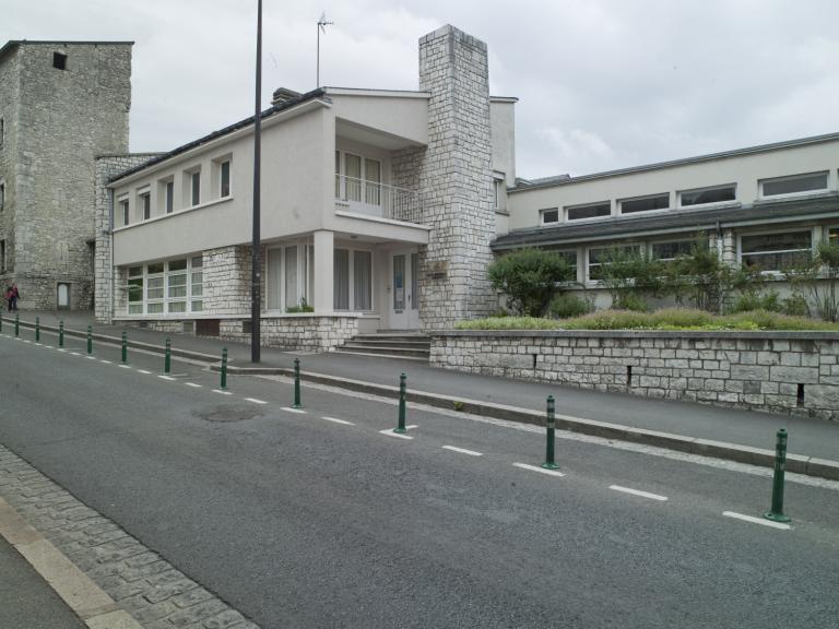 Façade nord, donnant sur la rue Trouessard.