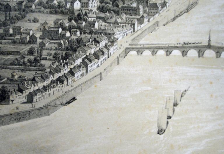 Quai (culées du pont Jacques Gabriel et quai faubourg de Vienne) ; Cale dite cale abreuvoir simple (Quai, culées du pont Jacques Gabriel et quai faubourg de Vienne)