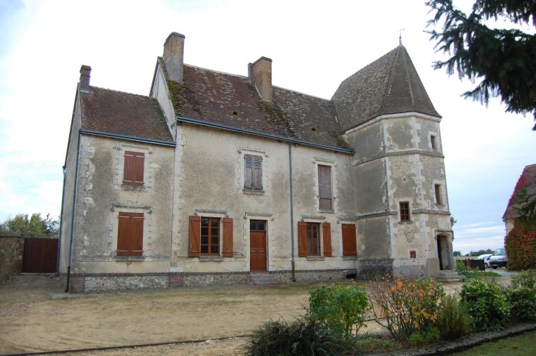 Vue générale du manoir, depuis le nord.