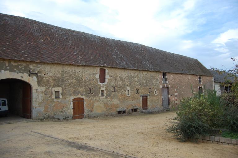 Bâtiment ouest : partie nord, élévation nord-est.